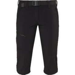 Maier Sports Inara Slim Pantalon 3/4 Femme, Noir