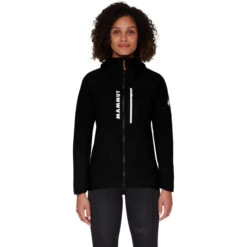 Mammut Aenergy WB Veste à Capuche Femme, Noir