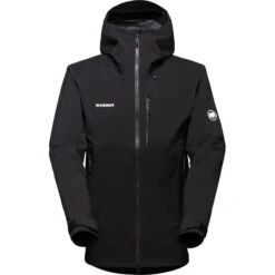 Mammut Alto Guide HS Veste à Capuche Homme, Noir
