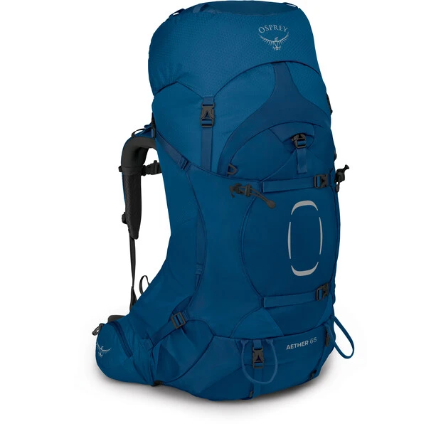 Osprey Aether 65 Sac à Dos Homme, Bleu 1 Osprey Aether 65 Sac à Dos Homme, Bleu
