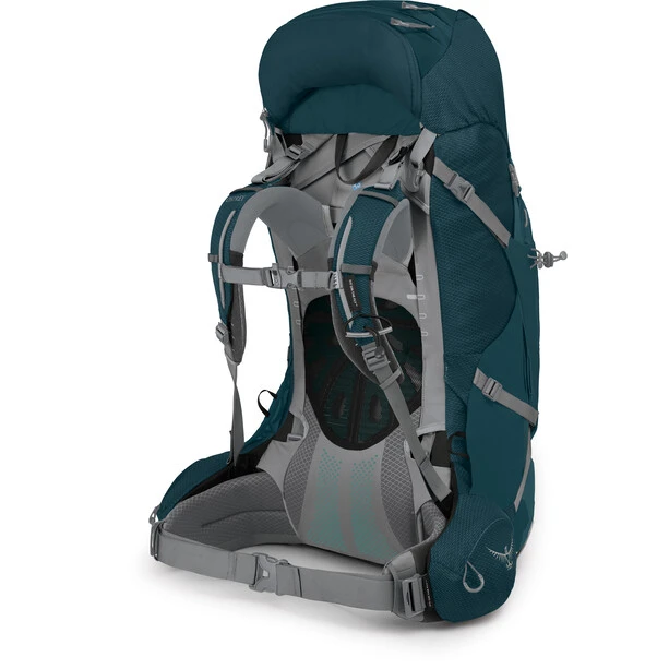 Osprey Ariel Plus 60 Sac à Dos Femme, Bleu 2 Osprey Ariel Plus 60 Sac à Dos Femme, Bleu – Image 2