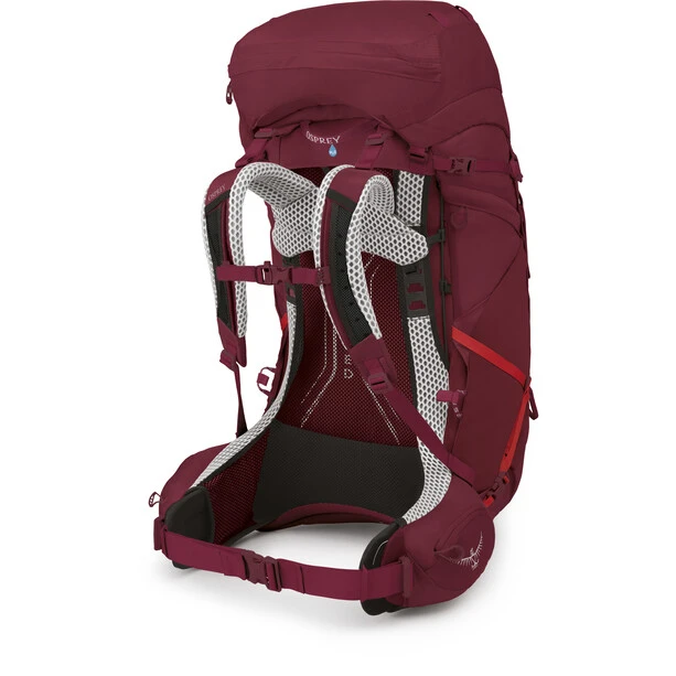 Osprey Aura AG LT 65 Backpack Women, Rouge 2 Osprey Aura AG LT 65 Backpack Women, Rouge – Image 2