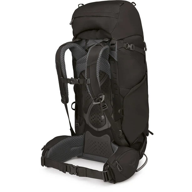 Osprey Kestrel 58 Backpack Men, Noir 2 Osprey Kestrel 58 Backpack Men, Noir – Image 2