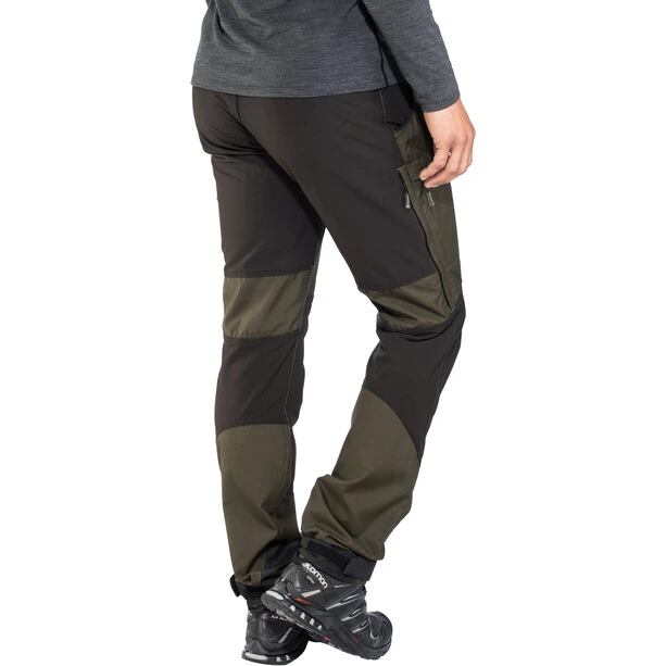 Pinewood Caribou TC Pantalon Homme, Olive/noir 2 Pinewood Caribou TC Pantalon Homme, Olive/noir – Image 2