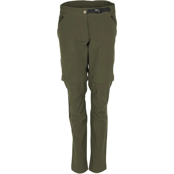Pinewood Everyday Travel Pantalon à Jambes Amovibles Femme, Vert 1 Pinewood Everyday Travel Pantalon à Jambes Amovibles Femme, Vert