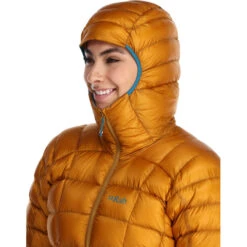 Rab Mythic Alpine Veste Femme, Orange -komperdell boutique rab mythic alpine jacket women dark butternut 4