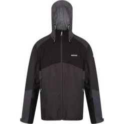 Regatta Deserto Jacket Men, Gris/noir