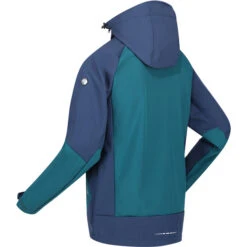 Regatta Hewitts VII Veste Homme, Bleu Pétrole/bleu -komperdell boutique regatta hewitts vii jacket men pacific green admiral blue 4