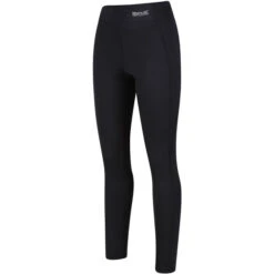 Regatta Holeen Leggings D'hiver Femme, Noir