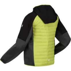 Regatta Kielder Hybrid VI Jacket Kids, Vert/noir -komperdell boutique regatta kielder hybrid vi jacket kids green algae black 4