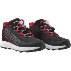Reima Edistys Reimatec Sneakers, Noir/rouge
