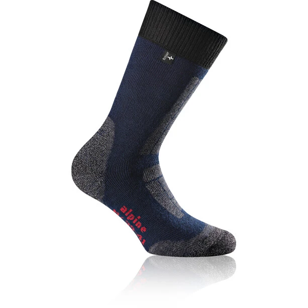 Rohner Alpine Trekking L/R Chaussettes, Bleu/gris 1 Rohner Alpine Trekking L/R Chaussettes, Bleu/gris