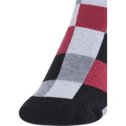 Rohner Carolina Chaussettes Enfant, Rouge/noir -komperdell boutique rohner carolina socks kids red 3