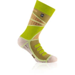 Rohner Copper Trek L/R Chaussettes, Vert/marron