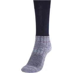 Rohner Fibre High Tech Chaussettes, Bleu/gris