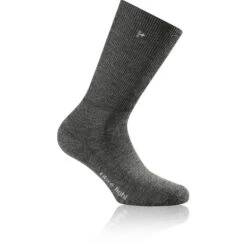 Rohner Fibre Light Quarter Chaussettes, Gris