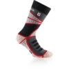 Rohner SAC Copper Trek L/R Chaussettes, Gris/rouge