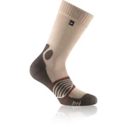 Rohner Trek-Power L/R Chaussettes, Beige/gris