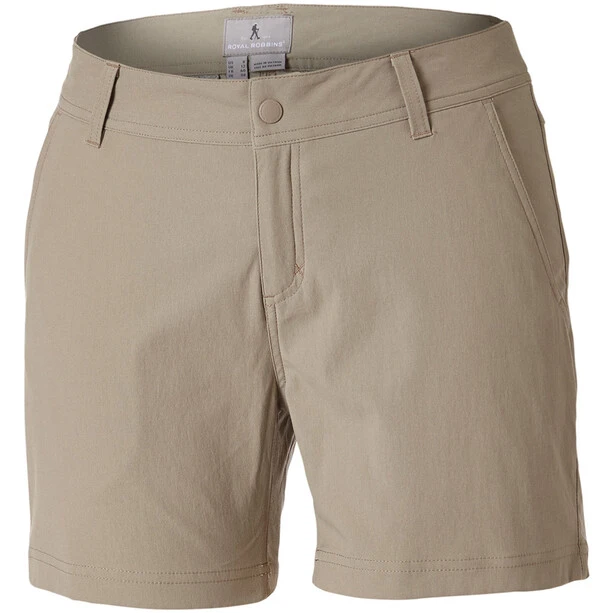 Royal Robbins Alpine Road 5" Short Femme, Beige 1 Royal Robbins Alpine Road 5" Short Femme, Beige