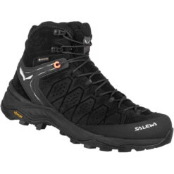 SALEWA Alp Trainer 2 GTX Chaussures Mi-hautes Femme, Noir