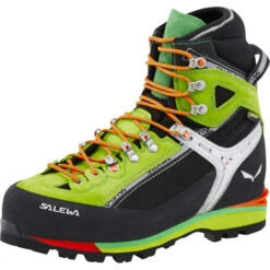 SALEWA Condor Evo GTX Bottes Alpines Homme, Vert/noir