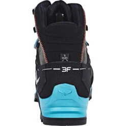 SALEWA MTN Trainer Mid GTX Chaussures Femme, Noir -komperdell boutique salewa mtn trainer mid gtx skor dam magnet viridian green 5