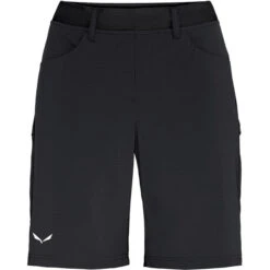 SALEWA Pedroc 3 Durastretch Short Femme, Noir