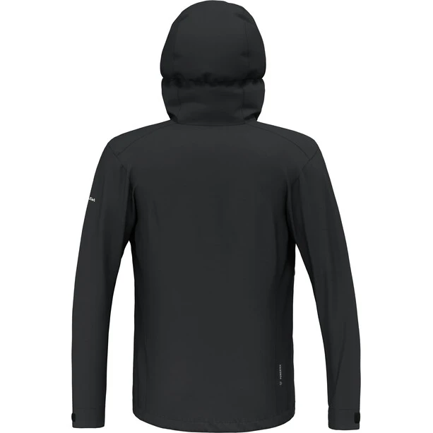 SALEWA Puez Aqua 4 PTX 2.5Layer Jacket Men, Noir 2 SALEWA Puez Aqua 4 PTX 2.5Layer Jacket Men, Noir – Image 2