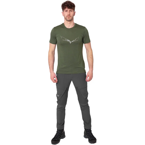 SALEWA Puez Durastretch Pantalon Cargo Chaud Homme, Gris 4 SALEWA Puez Durastretch Pantalon Cargo Chaud Homme, Gris – Image 4