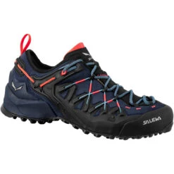 SALEWA Wildfire Edge GTX Chaussures Femme, Bleu