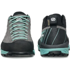 Scarpa Mescalito GTX Chaussures Femme, Gris 9 Scarpa Mescalito GTX Chaussures Femme, Gris -komperdell boutique scarpa mescalito gtx shoes women midgray aqua 5