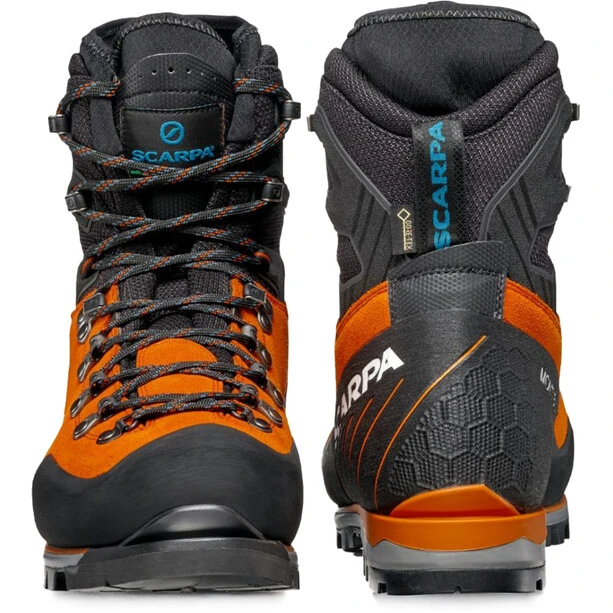 Scarpa Mont Blanc Pro GTX Bottes Homme, Noir/orange 3 Scarpa Mont Blanc Pro GTX Bottes Homme, Noir/orange – Image 3
