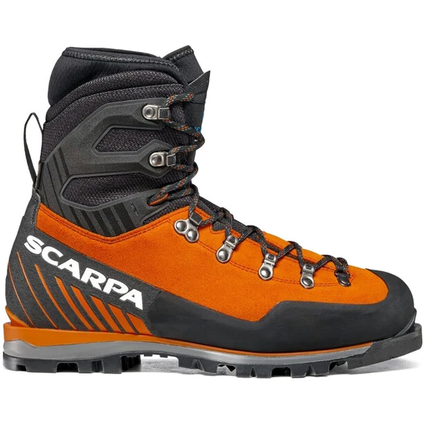 Scarpa Mont Blanc Pro GTX Bottes Homme, Noir/orange 4 Scarpa Mont Blanc Pro GTX Bottes Homme, Noir/orange – Image 4