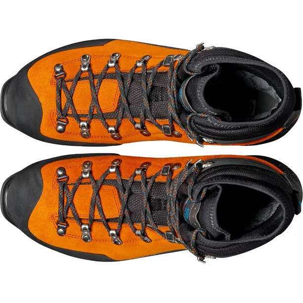 Scarpa Mont Blanc Pro GTX Bottes Homme, Noir/orange 5 Scarpa Mont Blanc Pro GTX Bottes Homme, Noir/orange – Image 5