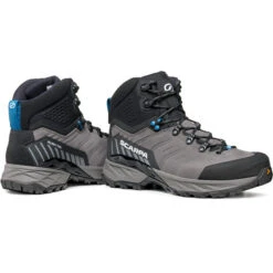Scarpa Rush Trek Pro GTX Chaussures Homme, Gris/noir -komperdell boutique scarpa rush trek pro gtx shoes men smoke lake blue 4