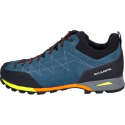 Scarpa Zodiac Chaussures, Bleu Pétrole/noir -komperdell boutique scarpa zodiac shoes unisex lakeblue 3