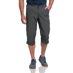 Schöffel Springdale1 3/4 Pants Men, Gris -komperdell boutique schoeffel springdale1 3 4 pants men asphalt 3