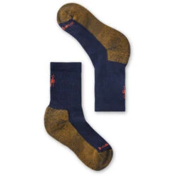 Smartwool Hike Light Cushion Chaussettes Mi-Hautes Enfant, Bleu