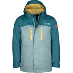TROLLKIDS Nusfjord Veste Fille, Vert