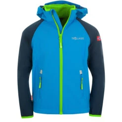 TROLLKIDS Rondane XT Veste Zippée Enfant, Bleu
