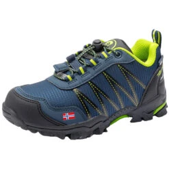 TROLLKIDS Trolltunga Hiker Chaussures Basses Enfant, Bleu