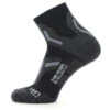 UYN Trekking Chaussettes Basses En Mérinos 2in Homme, Noir/gris