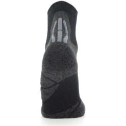 UYN Trekking Chaussettes Basses En Mérinos 2in Homme, Noir/gris -komperdell boutique uyn trekking 2in merino low cut socks men black grey 3