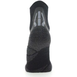 UYN Trekking Chaussettes Basses En Mérinos 2in Femme, Noir/gris 6 UYN Trekking Chaussettes Basses En Mérinos 2in Femme, Noir/gris -komperdell boutique uyn trekking 2in merino low cut socks women black grey 3
