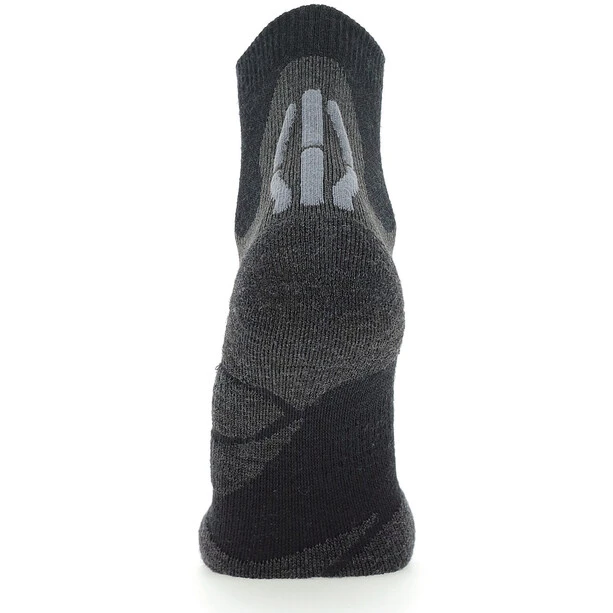 UYN Trekking Chaussettes Basses En Mérinos 2in Femme, Noir/gris 3 UYN Trekking Chaussettes Basses En Mérinos 2in Femme, Noir/gris – Image 3
