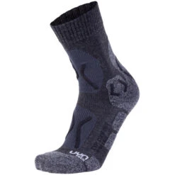 UYN Trekking Expl**** Comfort Chaussettes Femme, Gris/noir