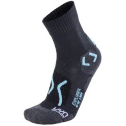 UYN Trekking Outdoor Expl**** Chaussettes Femme, Noir