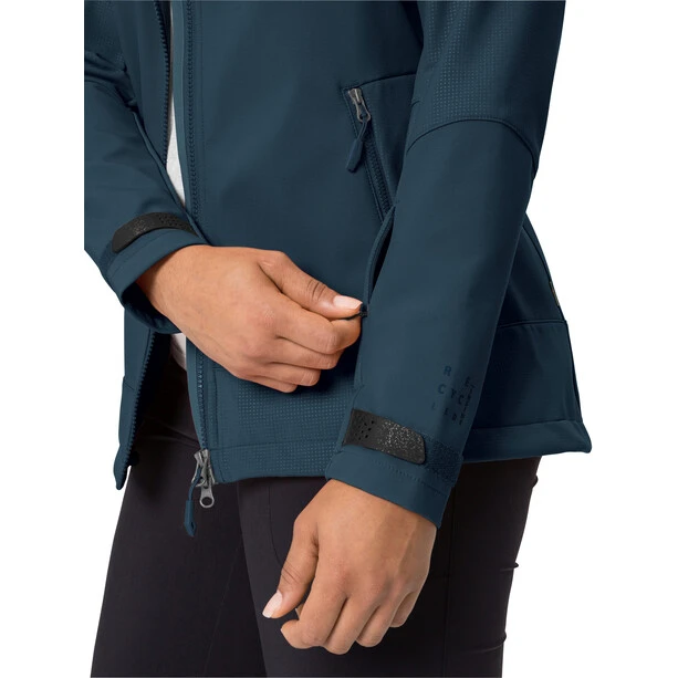 VAUDE All Year Elope Veste Softshell Femme, Bleu 5 VAUDE All Year Elope Veste Softshell Femme, Bleu – Image 5