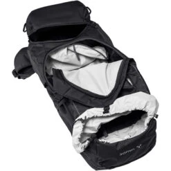 VAUDE Avox 65+10 Sac à Dos, Noir -komperdell boutique vaude avox 65 10 backpack black 6