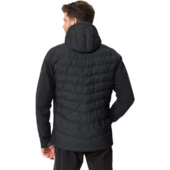 VAUDE Elope Veste Hybride Homme, Noir -komperdell boutique vaude elope hybrid jacket men black 4